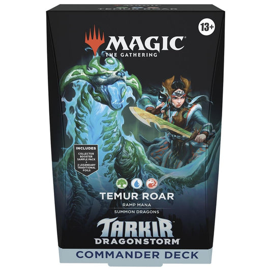 Image for Tarkir: Dragonstorm Commander Deck - Temur Roar - Magic: The Gathering
