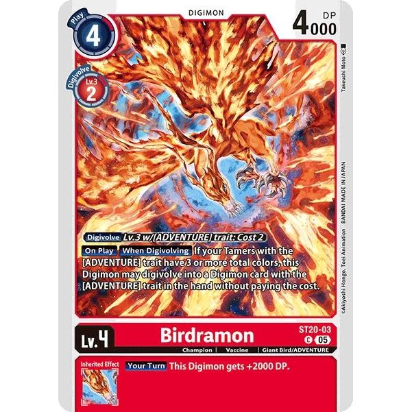Image for Birdramon (ST20-03 C) (ST-20) - Digimon Card Game