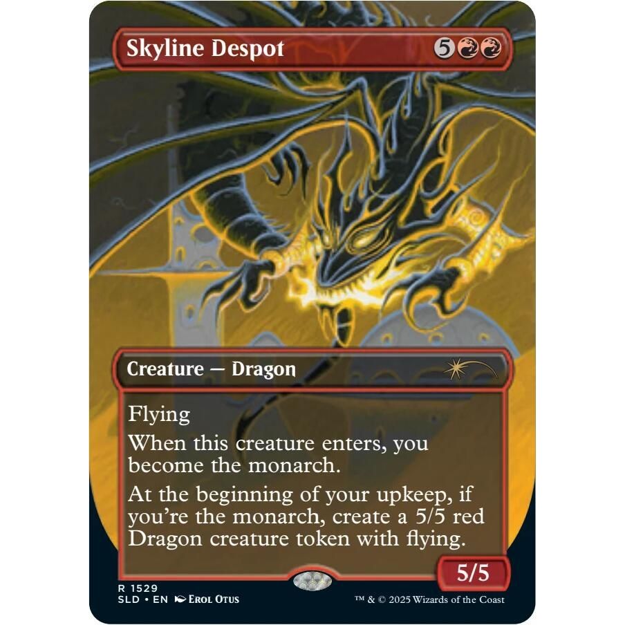 Image for Skyline Despot (Rainbow Foil) (1529) (SLD) - Magic: The Gathering