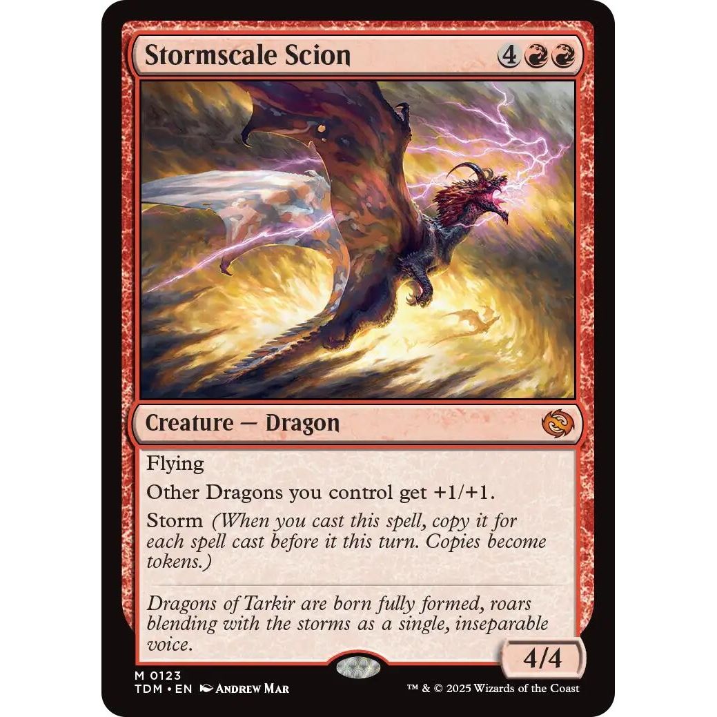 Image for Stormscale Scion (123) (TDM) - Magic: The Gathering