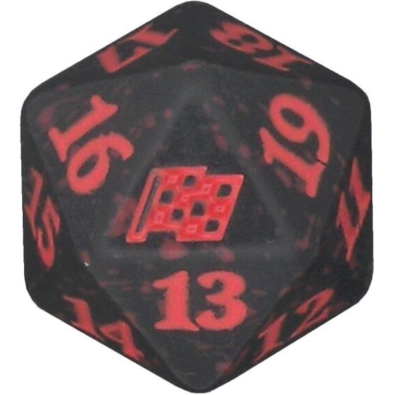 Image for Magic: The Gathering Aetherdrift Spindown Die (Red) - Life Counters