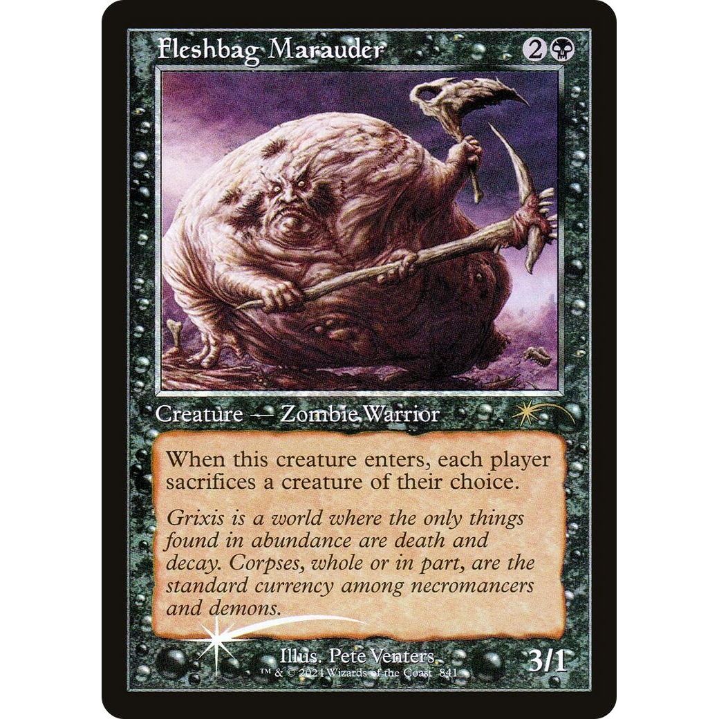 Image for Fleshbag Marauder (841) (Retro Frame) (841) (SLD) - Magic: The Gathering
