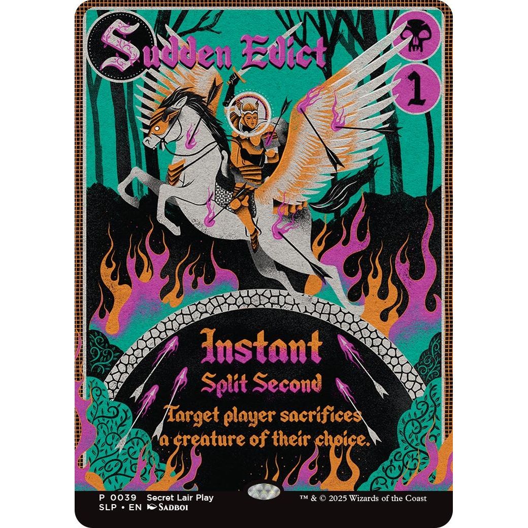 Image for Sudden Edict (39) (SLP) - Magic: The Gathering