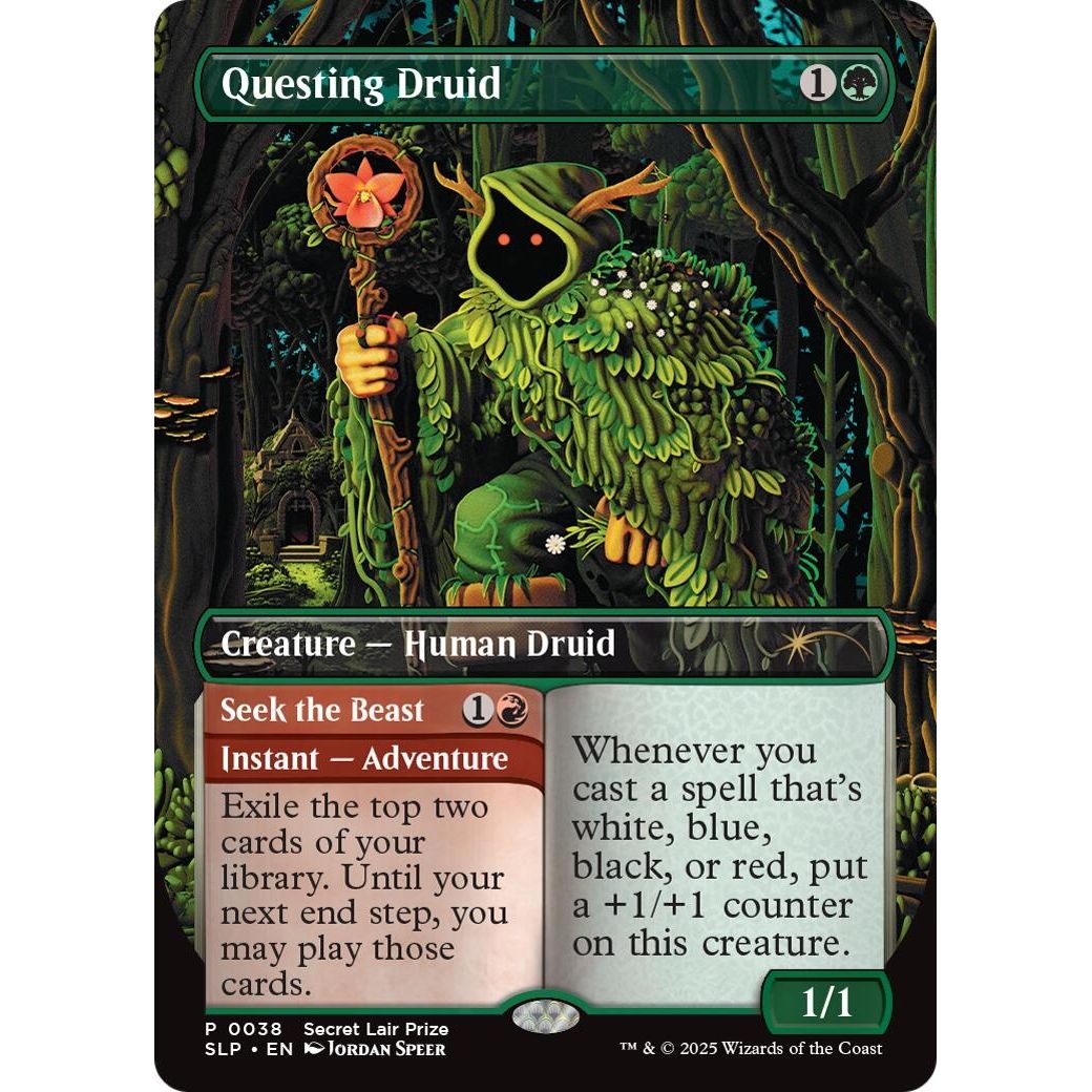 Image for Questing Druid (38) (SLP) - Magic: The Gathering