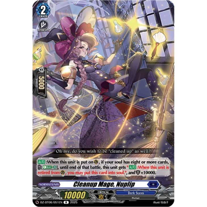 Image for Cleanup Mage, Nuplip (DZ-BT06/051EN) (DZ-BT06) - Cardfight Vanguard