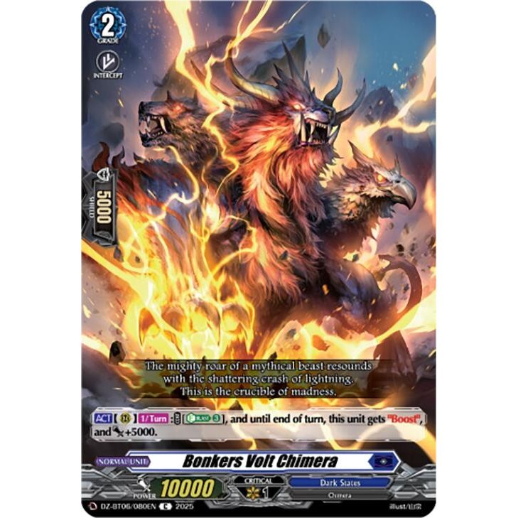 Image for Bonkers Volt Chimera (DZ-BT06/080EN) (DZ-BT06) - Cardfight Vanguard