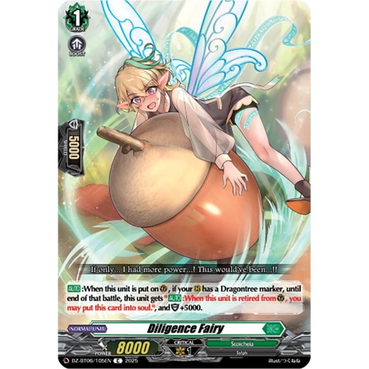 Image for Diligence Fairy (DZ-BT06/105EN) (DZ-BT06) - Cardfight Vanguard