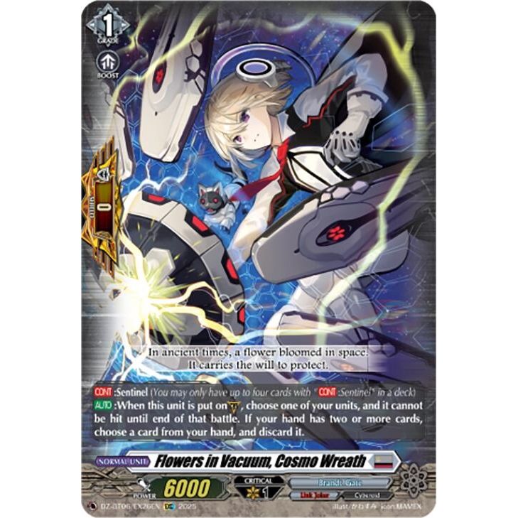 Image for Flowers in Vacuum, Cosmo Wreath (EXC) (DZ-BT06/EX26EN) (DZ-BT06) - Cardfight Vanguard
