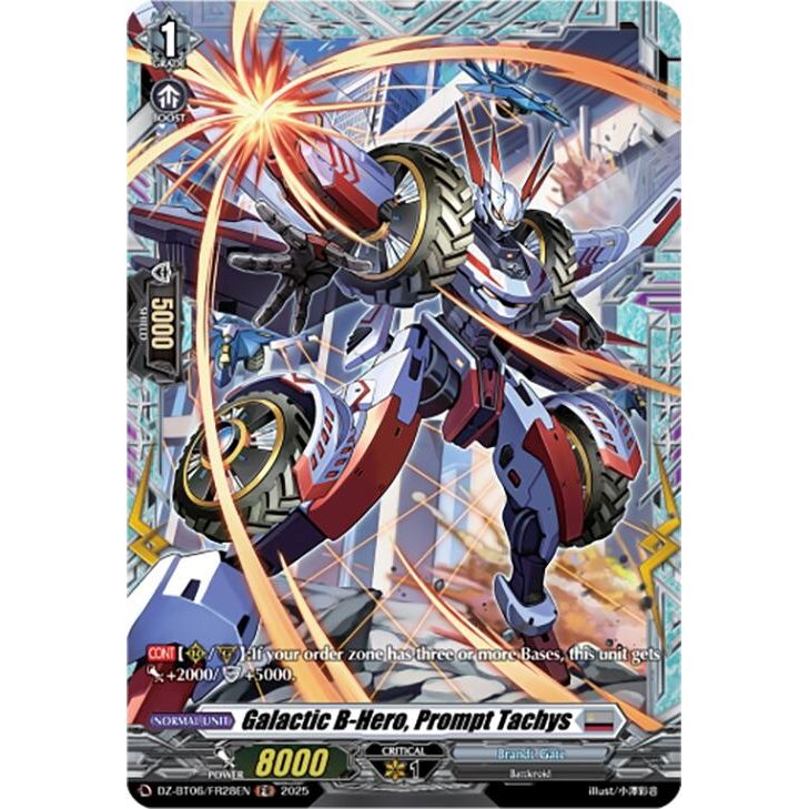 Image for Galactic B-Hero, Prompt Tachys (FR) (DZ-BT06/FR28EN) (DZ-BT06) - Cardfight Vanguard