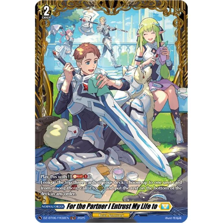 Image for For the Partner I Entrust My Life to (FR) (DZ-BT06/FR38EN) (DZ-BT06) - Cardfight Vanguard