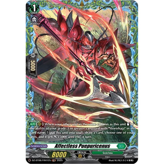 Image for Affectless Puepuricenus (FR) (DZ-BT06/FR41EN) (DZ-BT06) - Cardfight Vanguard