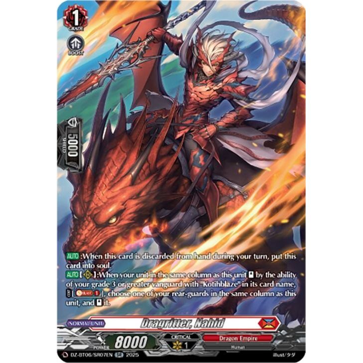 Image for Dragritter, Nahid (SR) (DZ-BT06/SR07EN) (DZ-BT06) - Cardfight Vanguard