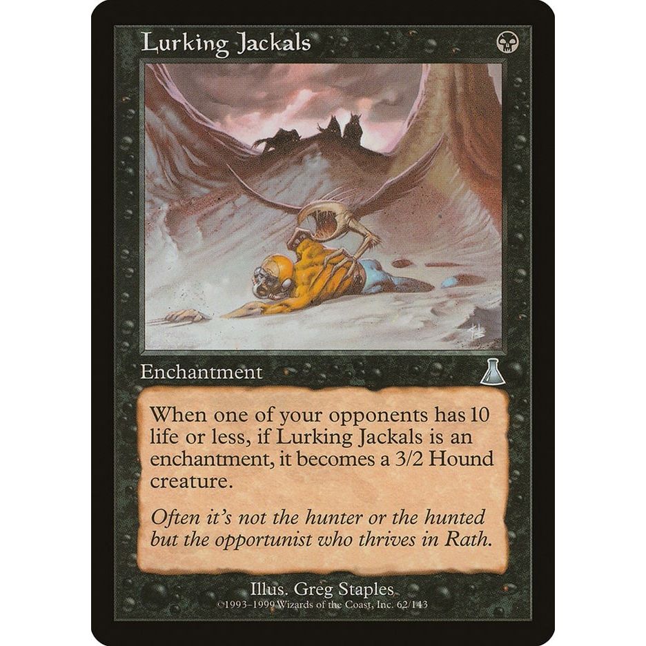 Image for Lurking Jackals (62) (UDS) - Magic: The Gathering