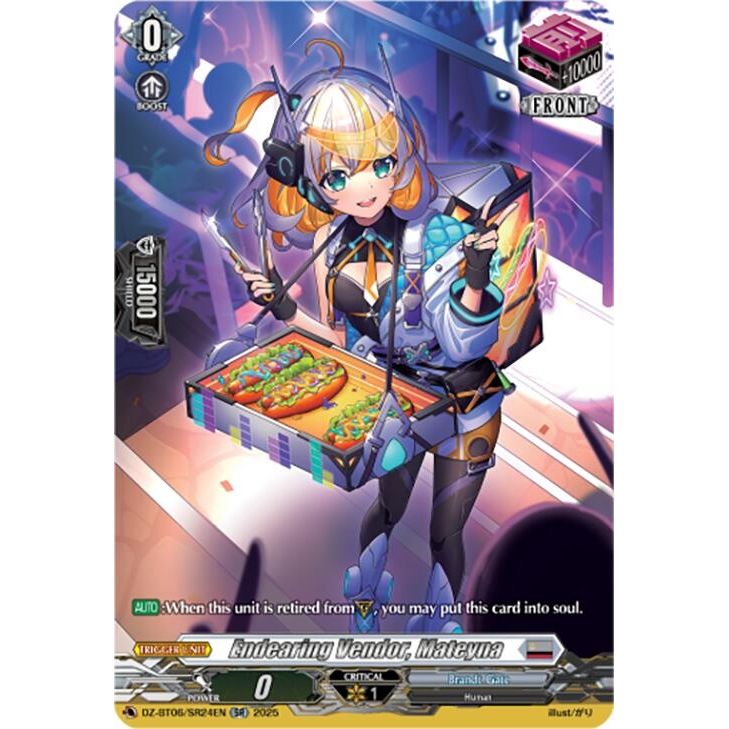 Image for Endearing Vendor, Mateyna (SR) (DZ-BT06/SR24EN) (DZ-BT06) - Cardfight Vanguard