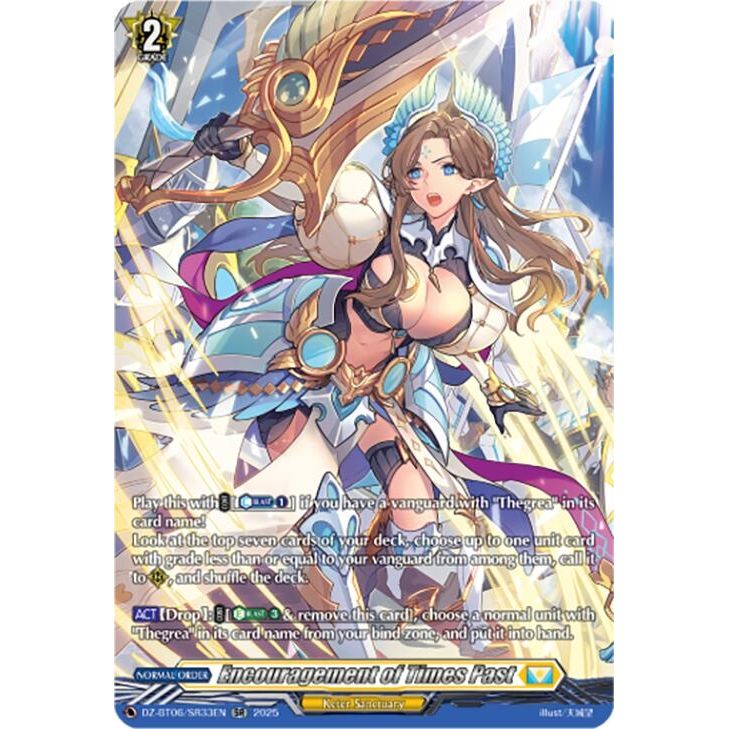 Image for Encouragement of Times Past (SR) (DZ-BT06/SR33EN) (DZ-BT06) - Cardfight Vanguard