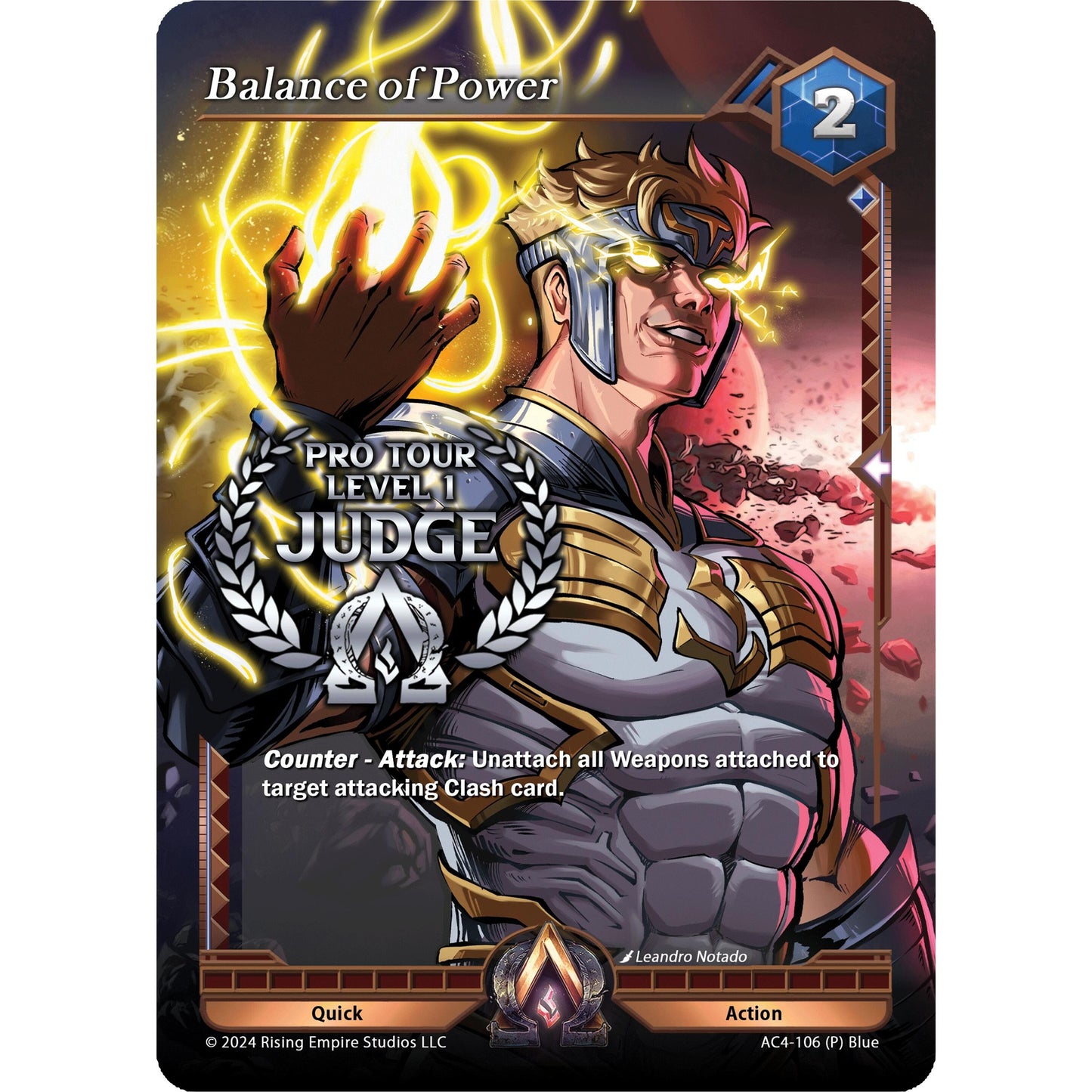 Image for Balance of Power (Pro Tour Judge Level 1) (AC4-106) (AC4) - Alpha Clash