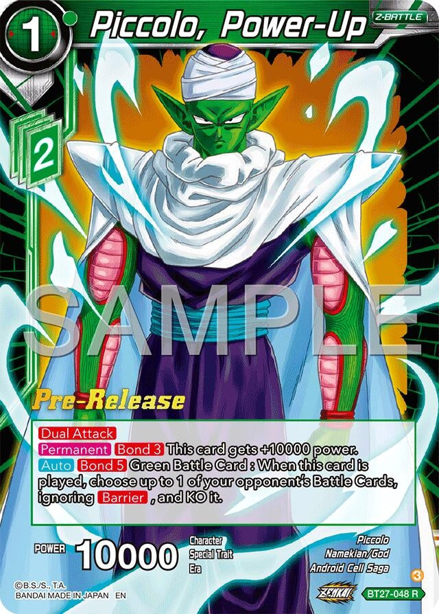 Image for Piccolo, Power-Up (BT27-048) (BT27_PR) - Dragon Ball Super: Masters
