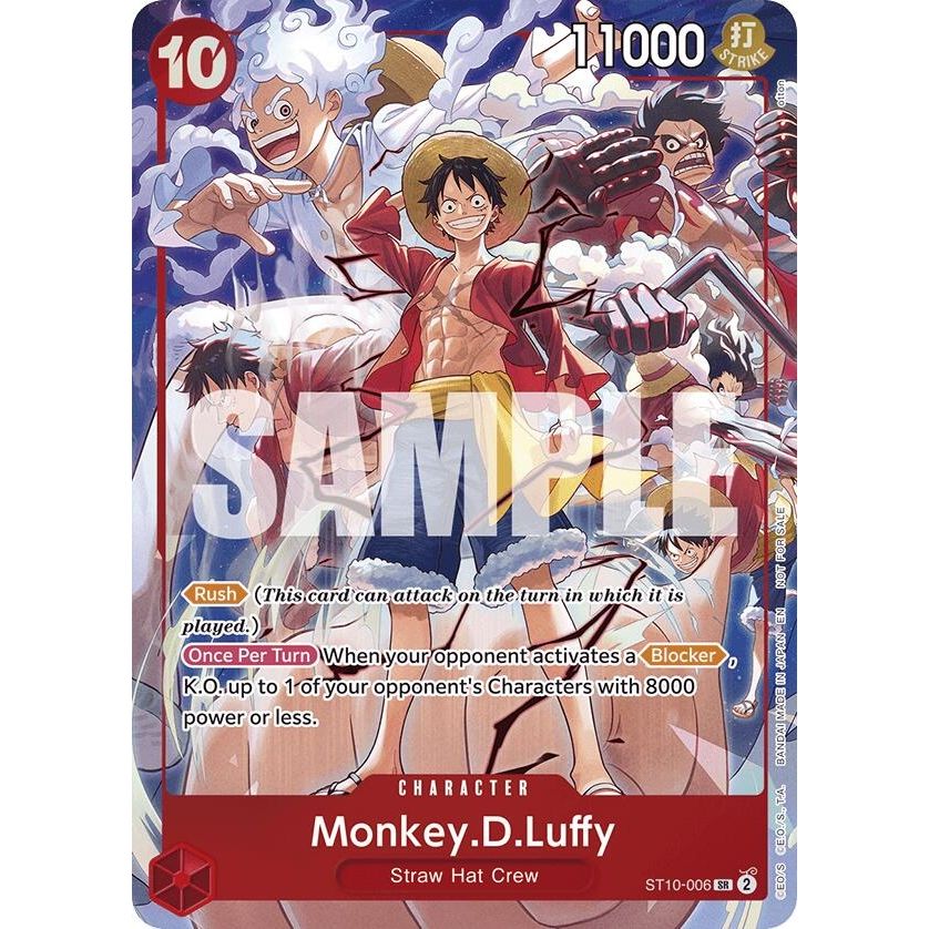Image for Monkey.D.Luffy (One Piece Day Dallas 2025) (ST10-006) (OP-PR) - One Piece Card Game