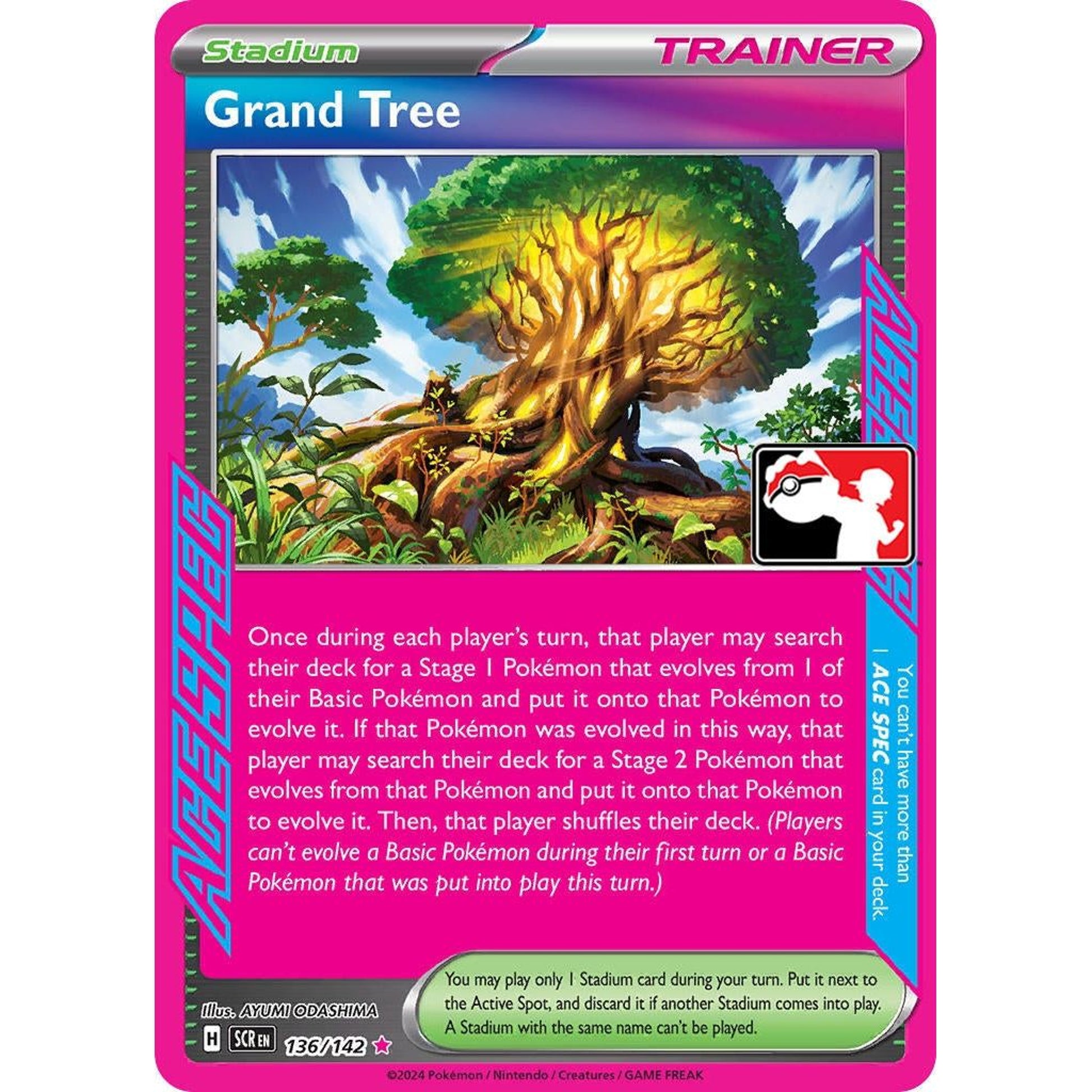 Image for Grand Tree (136/142) - Pokemon