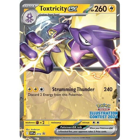 Image for Toxtricity ex - 215 (Illustration Contest 2024) (215) (SVP) - Pokemon