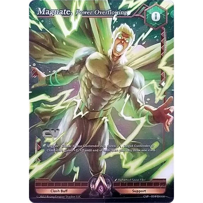 Image for Magnate, Power Overflowing (Collectors Vault Promo) (CVP-004) (ACP) - Alpha Clash