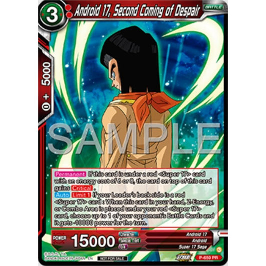 Image for Android 17, Second Coming of Despair (Deluxe Pack 2025 Vol.1) (P-659) (PR) - Dragon Ball Super: Masters