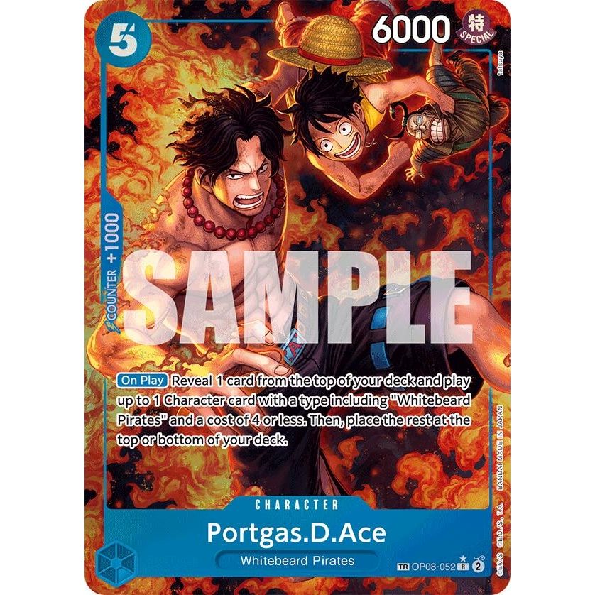 Image for Portgas.D.Ace (TR) (OP08-052) (OP10) - One Piece Card Game