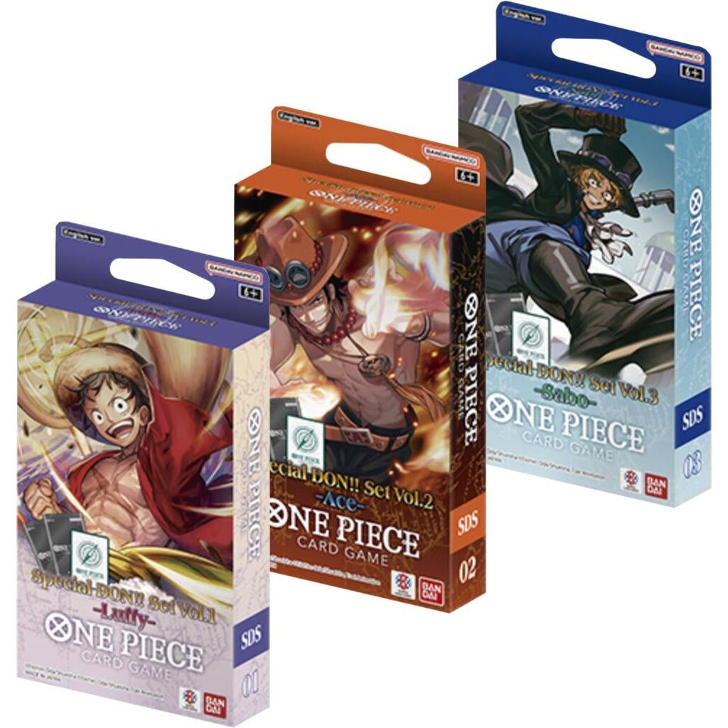Image for Special DON!! Set Vol. 1-3 [Set of 3] - One Piece Card Game