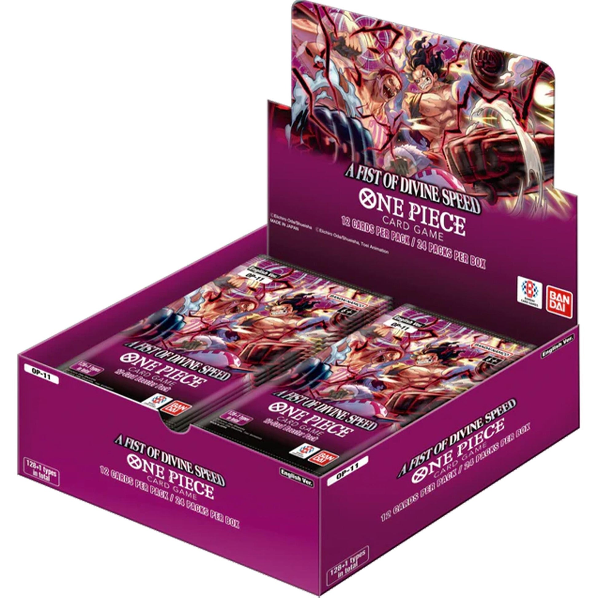 Image for A Fist of Divine Speed Booster Box - One Piece Card Game