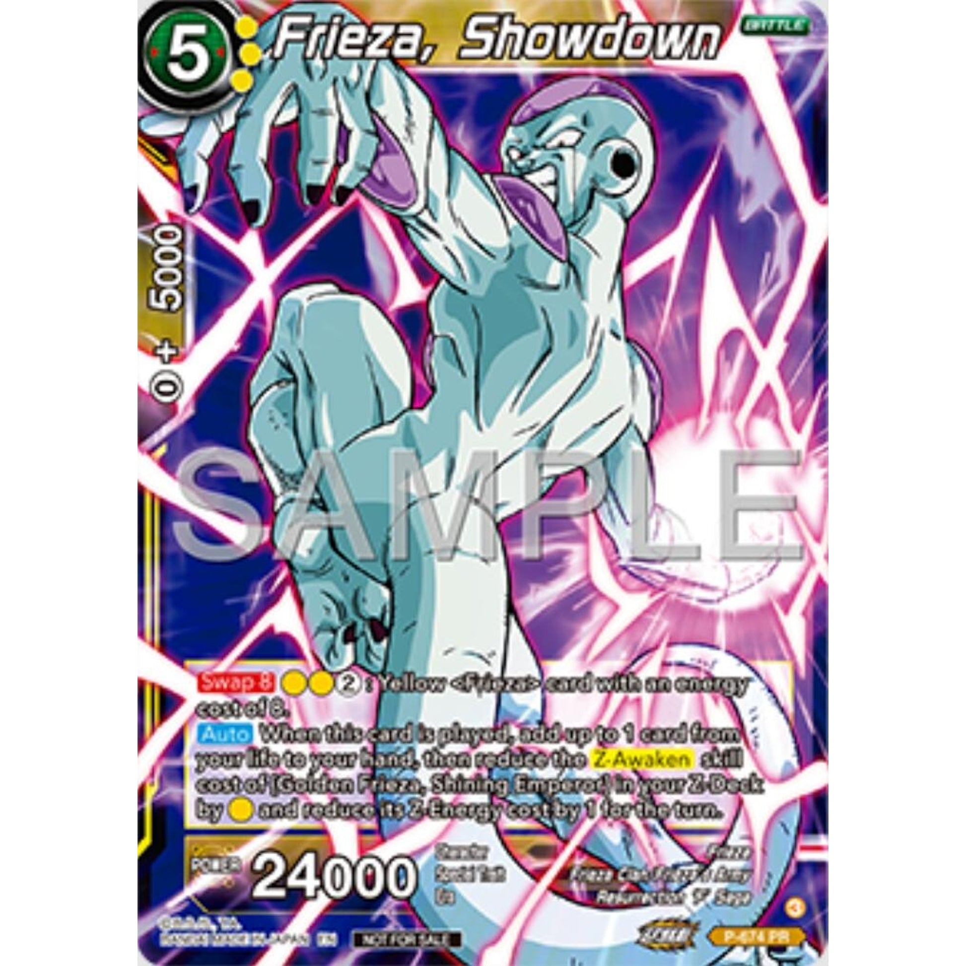 Image for Frieza, Showdown (Zenkai Series Tournament Pack Vol.11) (P-674) (TPR) - Dragon Ball Super: Masters