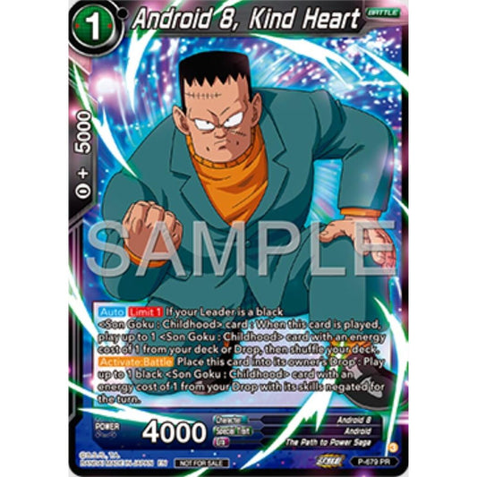 Image for Android 8, Kind Heart (Zenkai Series Tournament Pack Vol.11) (P-679) (TPR) - Dragon Ball Super: Masters