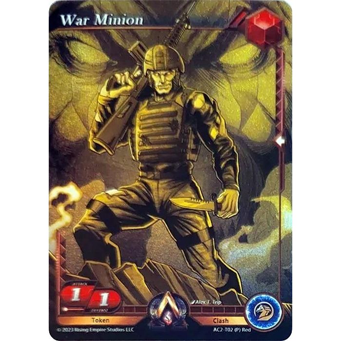 Image for War Minion (Gold) (AC2-T02) - Alpha Clash