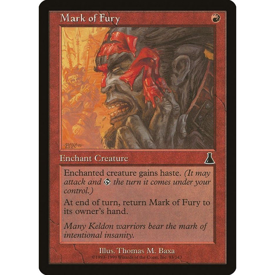 Image for Mark of Fury (93) (UDS) - Magic: The Gathering