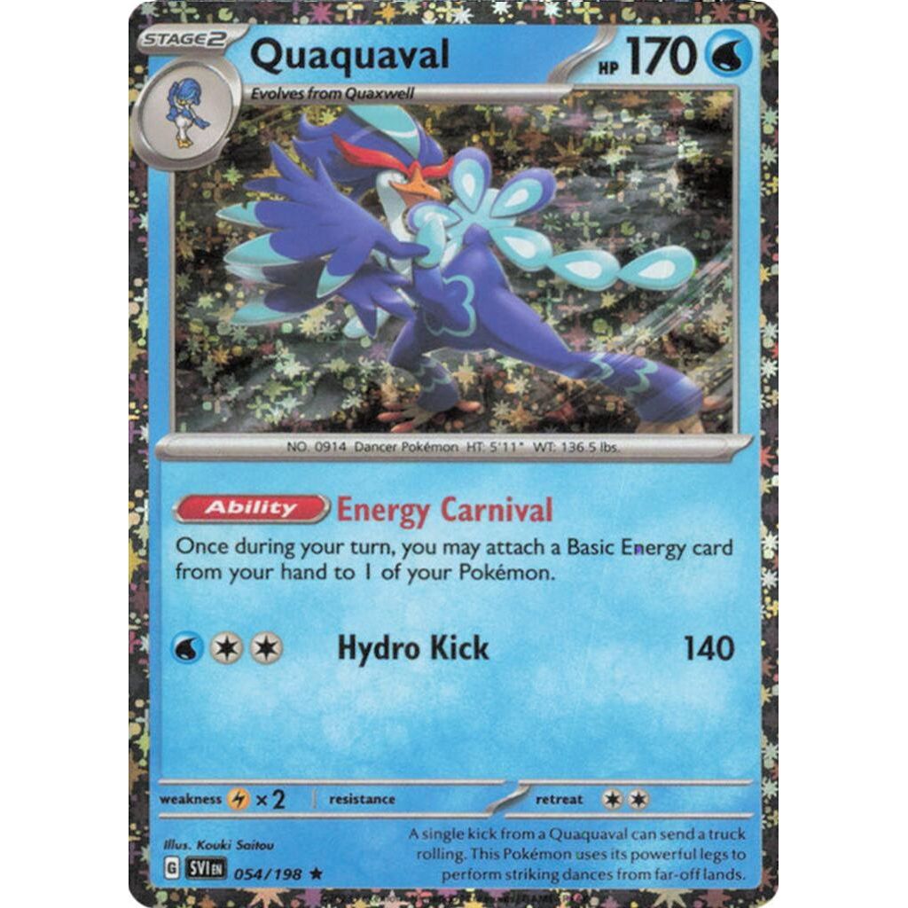 Image for Quaquaval - 054/198 (Sparkle Holo) (054/198) (MCAP) - Pokemon