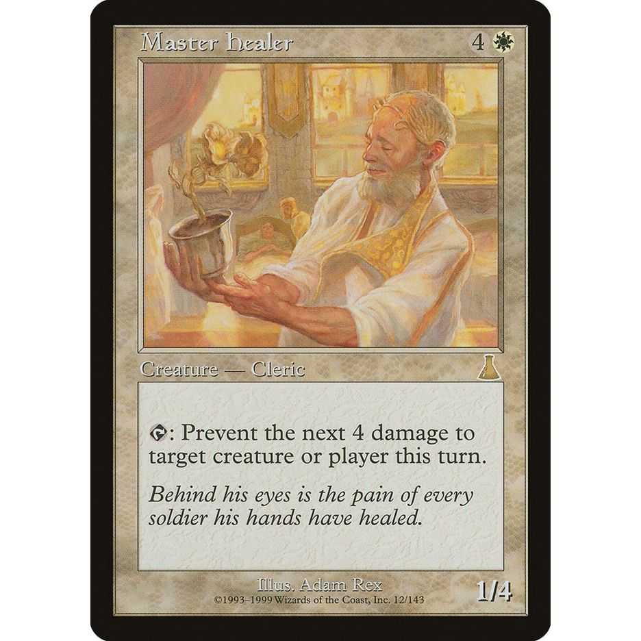 Image for Master Healer (12) (UDS) - Magic: The Gathering