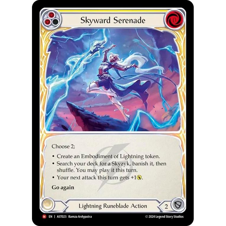 Image for Skyward Serenade (AST023) - Flesh and Blood TCG