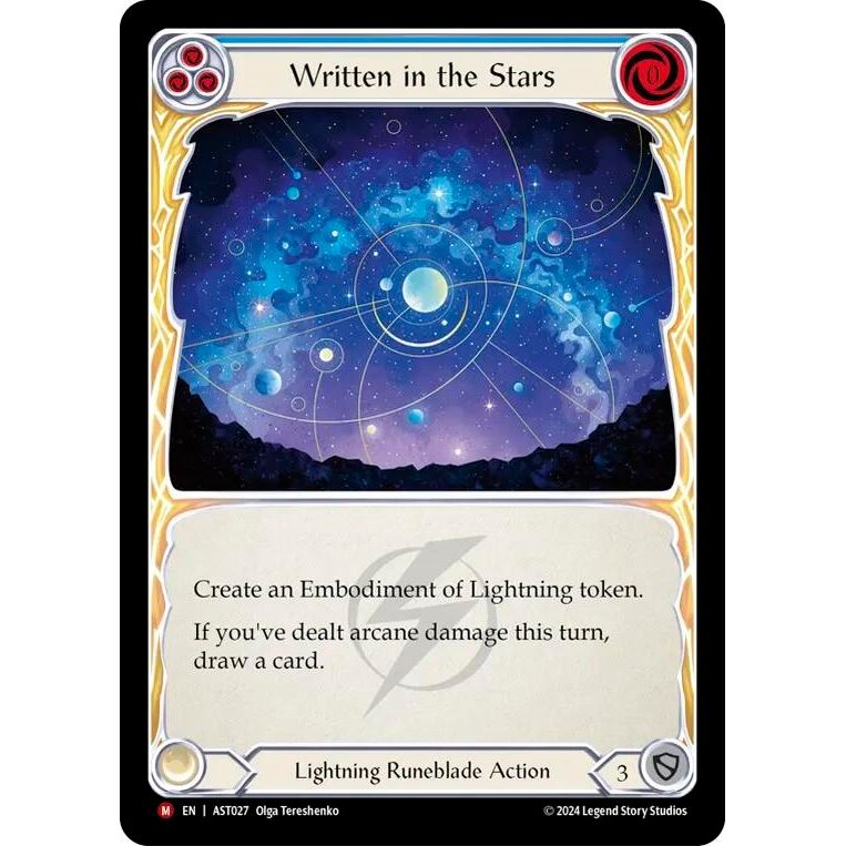 Image for Written in the Stars (AST027) - Flesh and Blood TCG