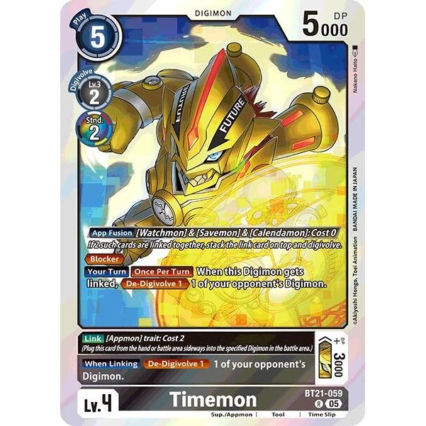 Image for Timemon (BT21-059 R) (BT21) - Digimon Card Game