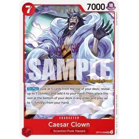 Caesar Clown (006) - One Piece — Royal Blood Release Event Cards (002)