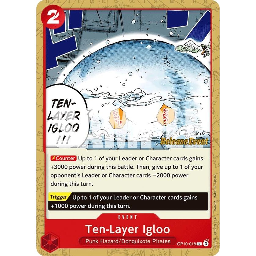 Image for Ten-Layer Igloo (OP10-018) (OP10 RE) - One Piece Card Game