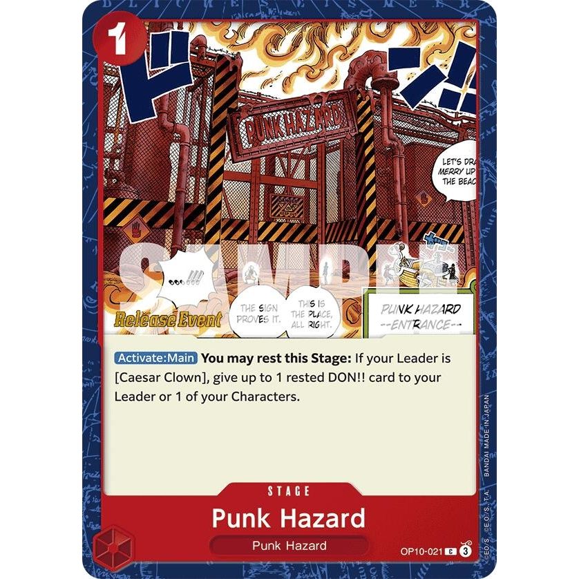 Image for Punk Hazard (OP10-021) (OP10 RE) - One Piece Card Game