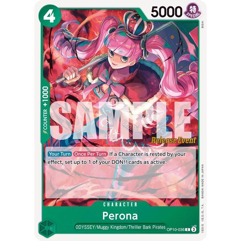 Image for Perona (036) (OP10-036) (OP10 RE) - One Piece Card Game