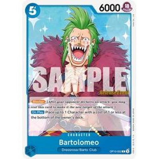 Bartolomeo - One Piece — Royal Blood Release Event Cards (032)