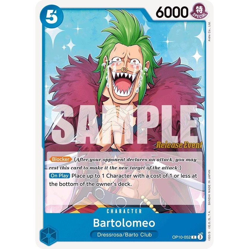 Image for Bartolomeo (OP10-052) (OP10 RE) - One Piece Card Game