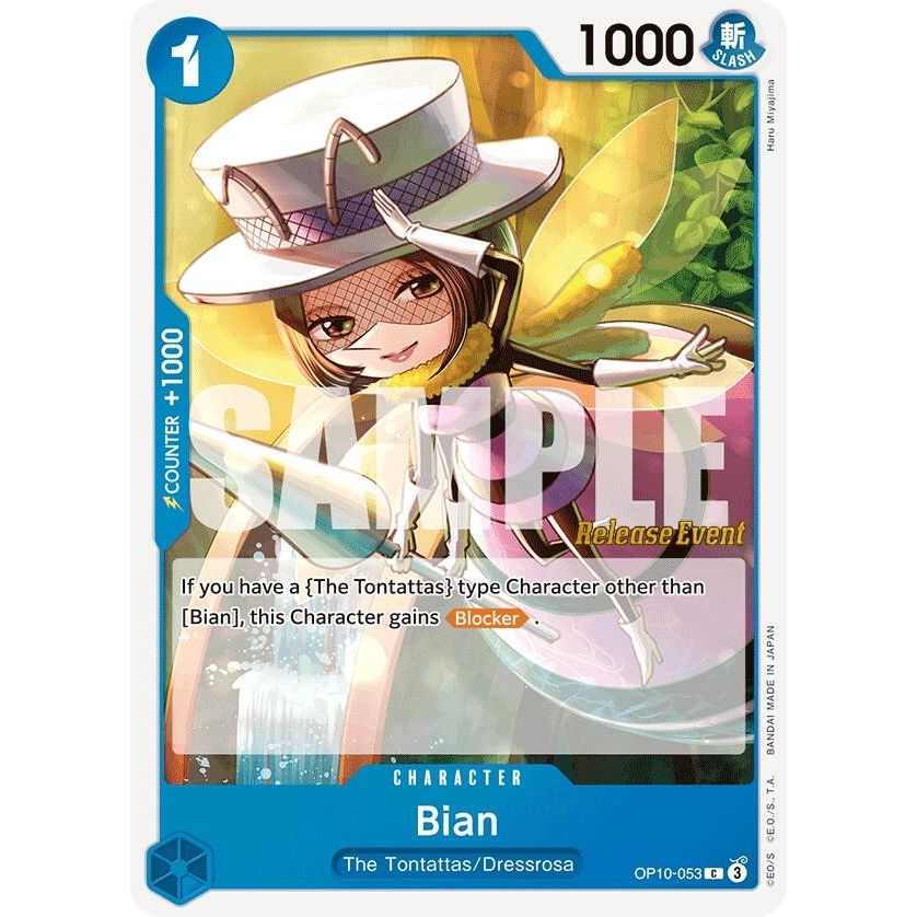 Image for Bian (OP10-053) (OP10 RE) - One Piece Card Game