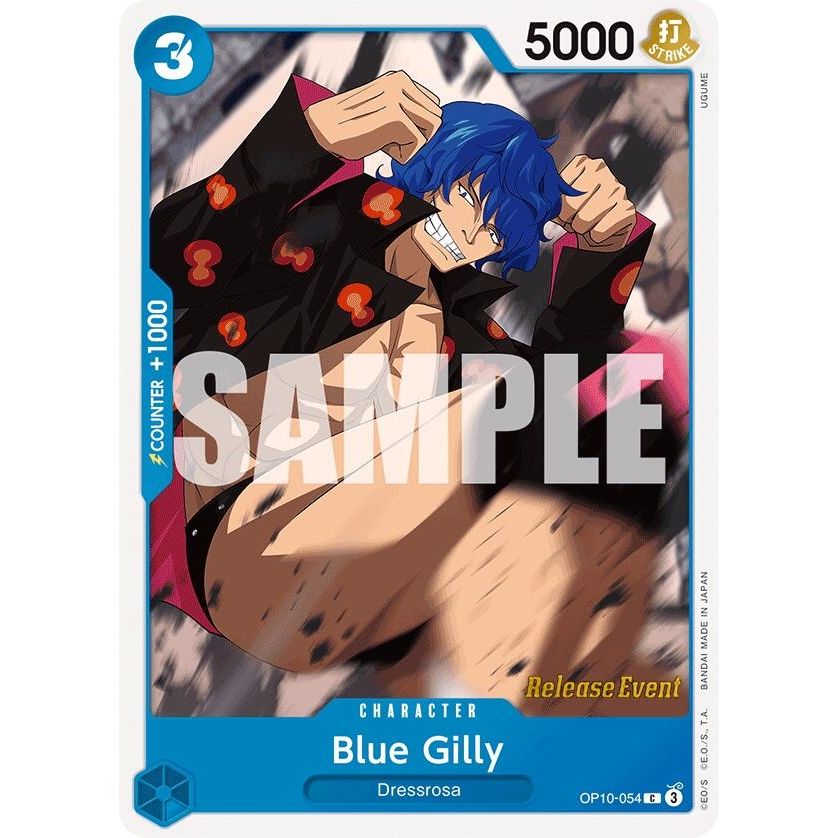 Image for Blue Gilly (OP10-054) (OP10 RE) - One Piece Card Game