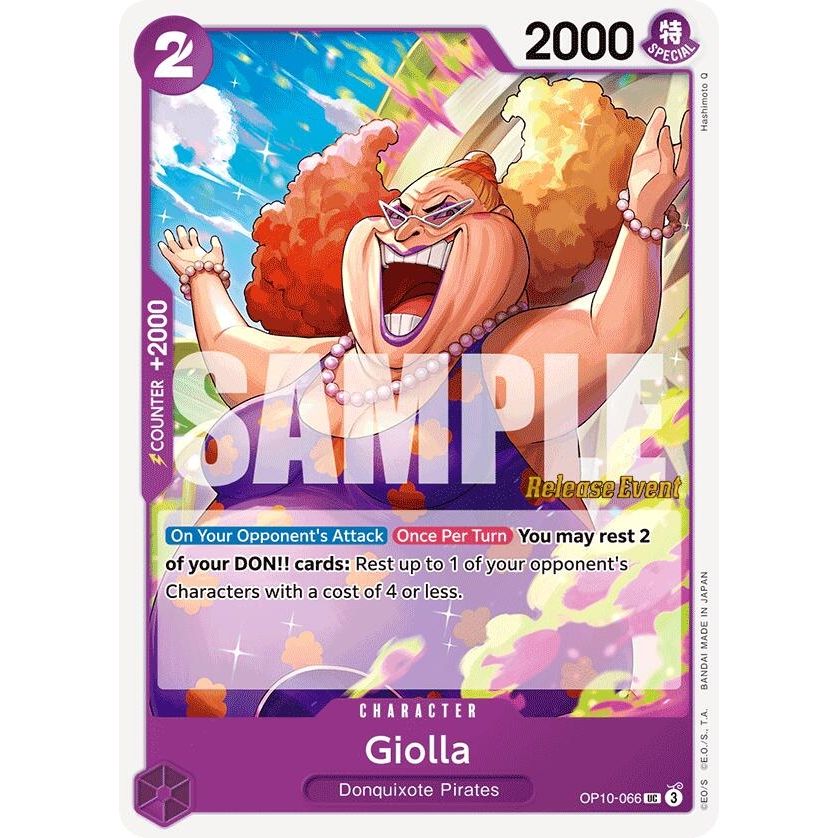 Image for Giolla (OP10-066) (OP10 RE) - One Piece Card Game