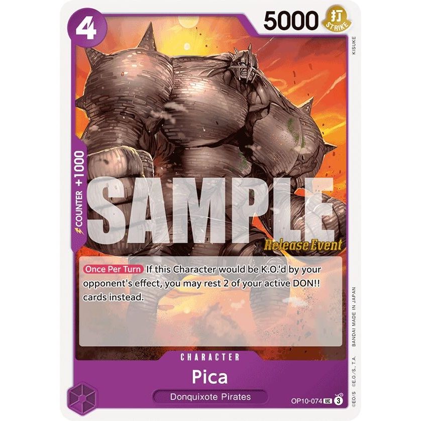 Image for Pica (OP10-074) (OP10 RE) - One Piece Card Game