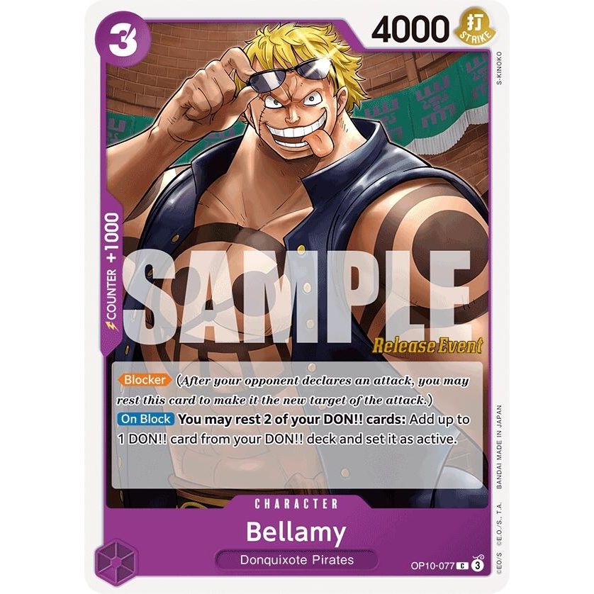 Image for Bellamy (OP10-077) (OP10 RE) - One Piece Card Game
