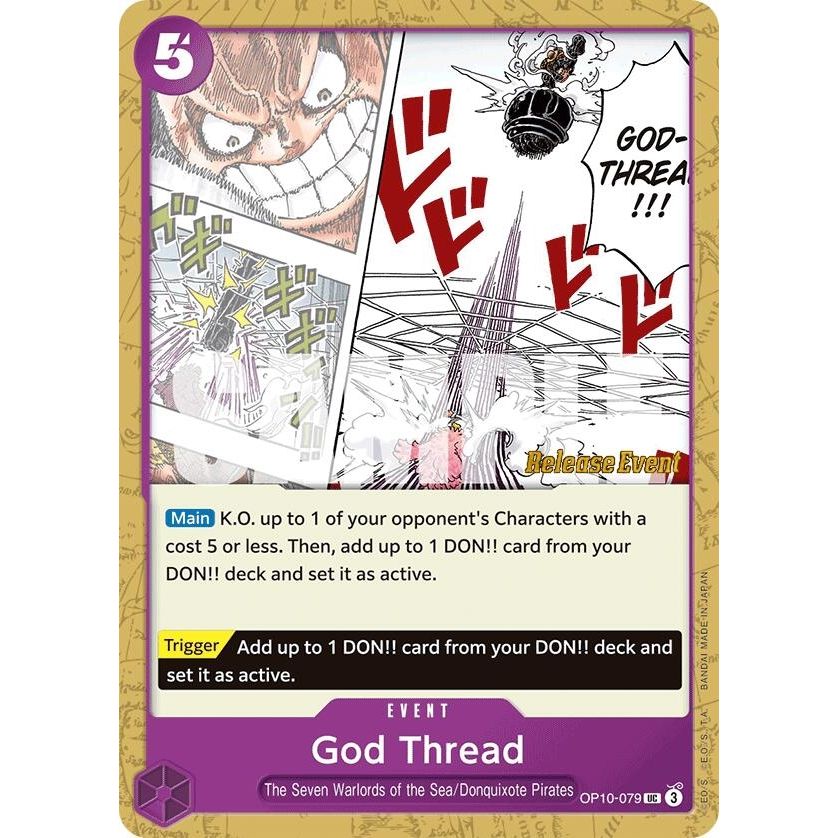 Image for God Thread (OP10-079) (OP10 RE) - One Piece Card Game